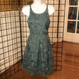Sea foam Green Sleeveless Dress
